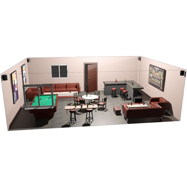 the box pro Lounge Bundle M black