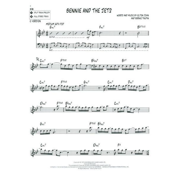 Hal Leonard Jazz Play-Along Elton John