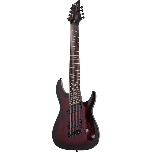 Schecter Omen Elite-8 MS Black Cherry