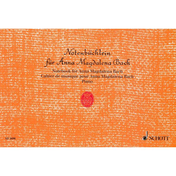 Schott Bach Notenbüchlein