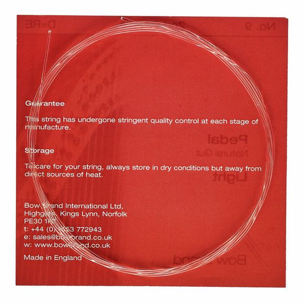 Bow Brand Pedal Nat. Gut 2nd D No.9 L