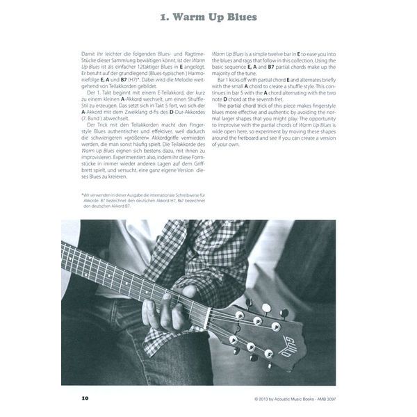 Acoustic Music Books Fingerstyle Blues Collection