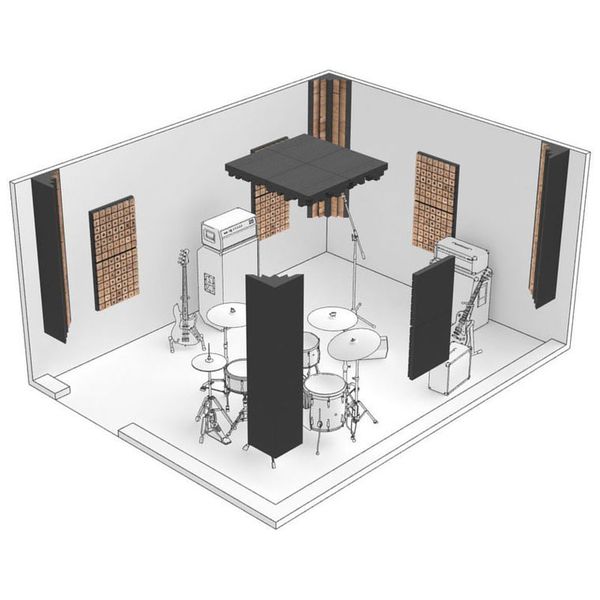 t.akustik Rehearsal Room Set S Premium