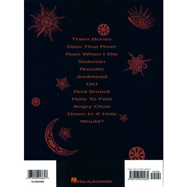Hal Leonard Alice In Chains Dirt