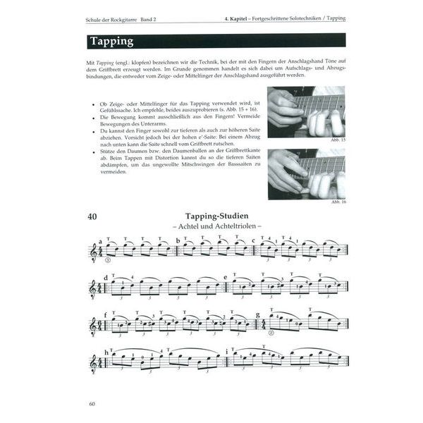 Weinberger Musikverlag Schule der Rockgitarre 2
