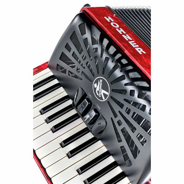 Hohner Bravo II 60 Red silent key