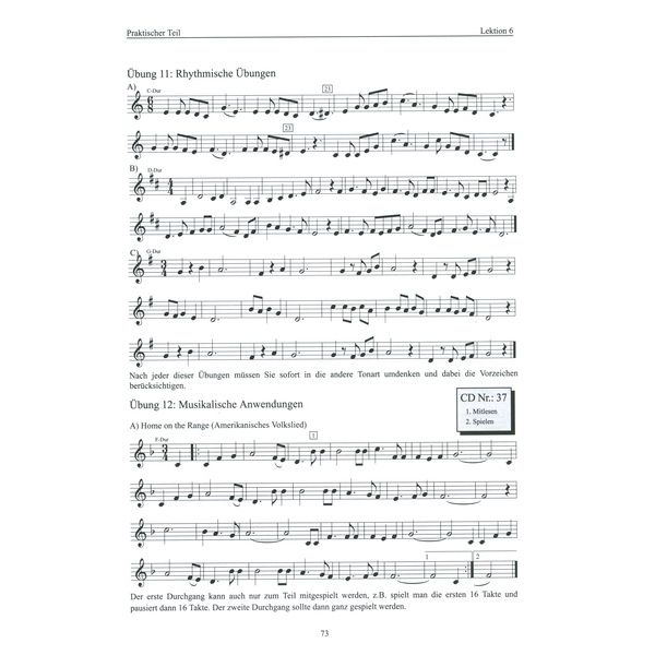 Musikverlag Schweizer Trompete Lernen Leicht 1