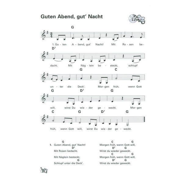 Voggenreiter Kinderliederbuch