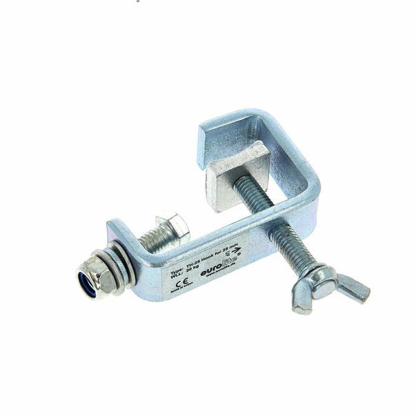Eurolite TH-25 C-Hook 25 mm Silver