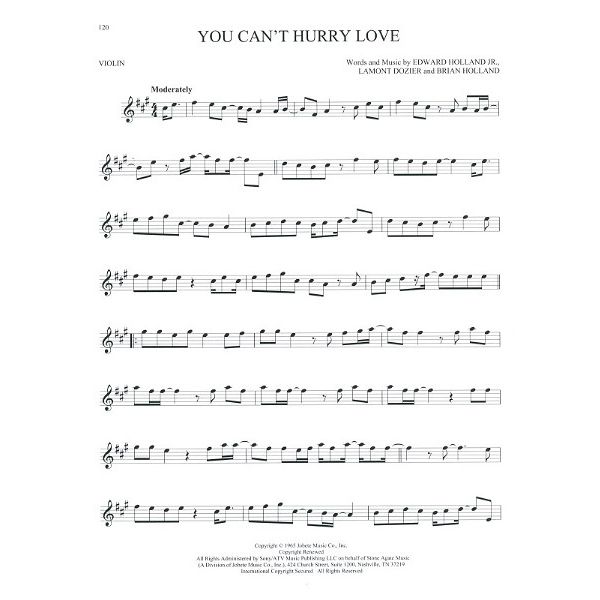 Hal Leonard 101 Popular Songs Violin