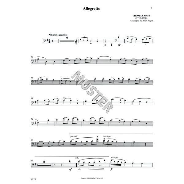 Carl Fischer Repertoire Classics Trombone