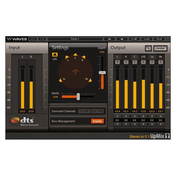 Waves Broadcast and Surround Suite