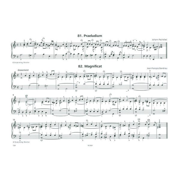 Strube Verlag Leichte freie Orgelstücke