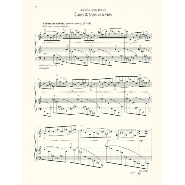 Schott Ligeti Etudes pour Piano 1