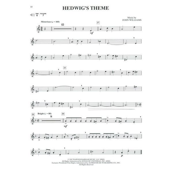 Alfred Music Publishing Harry Potter Complete Clarinet