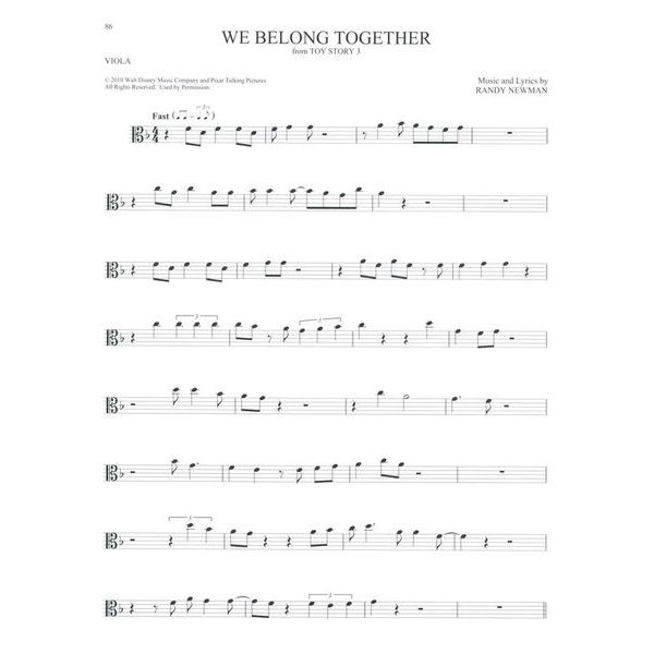 Hal Leonard 101 Disney Songs: Viola