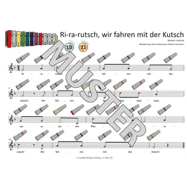 LeuWa-Verlag  Kinderlieder 2 Sonor BWG