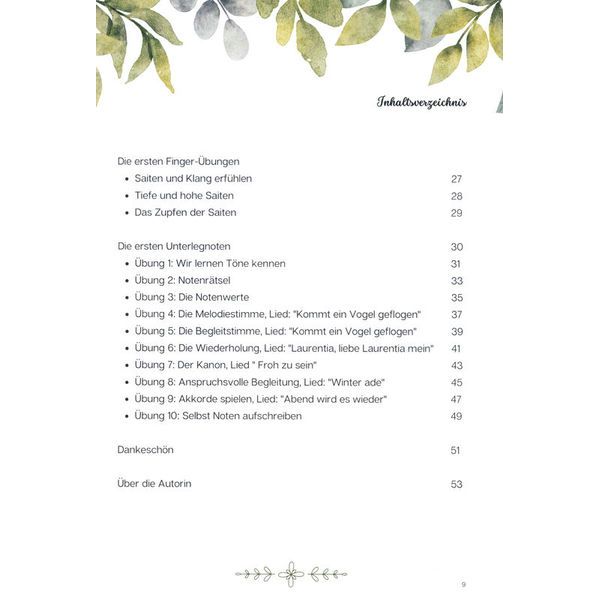 Claudia Gro Die kleine Tischharfen-Schule