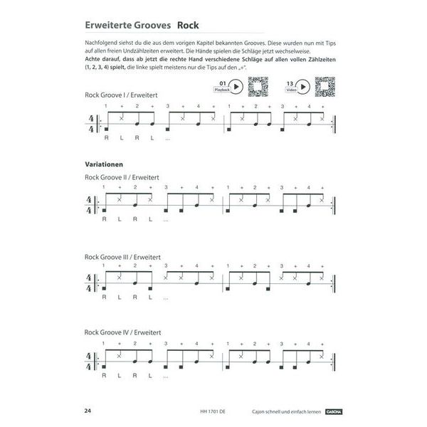 Cascha Cajon Schnell und einfach