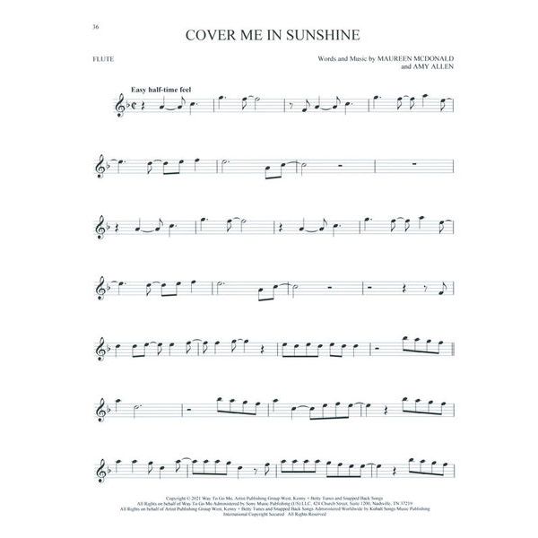 Hal Leonard 101 Top Hits for Flute