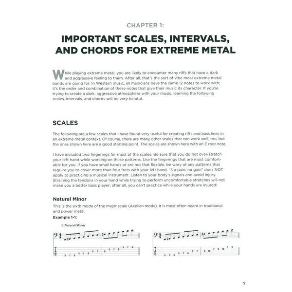 Hal Leonard Extreme Metal Bass