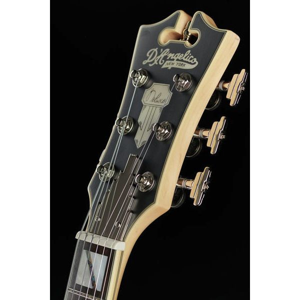 DAngelico Deluxe Brighton Matte Walnut