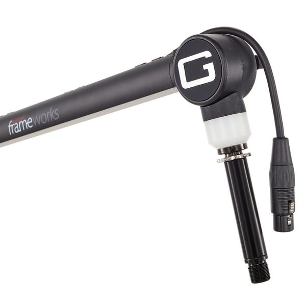 Gator Frameworks Broadcast Boom Mic Stand Led