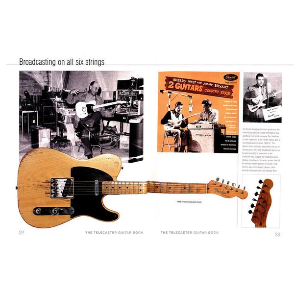 Backbeat Books The Telecaster Guitar Book