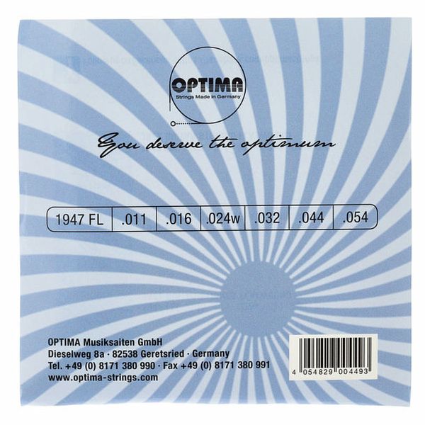 Optima 1947 FL Jazz Swing Flatwound