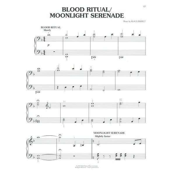 Hal Leonard Pirates Caribbean 1 Easy Piano