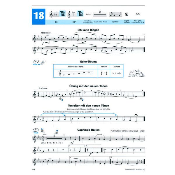 De Haske Hören Lesen Schule 1 Tenorhorn