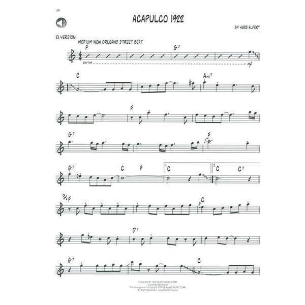 Hal Leonard Jazz Play-Along Herb Alpert