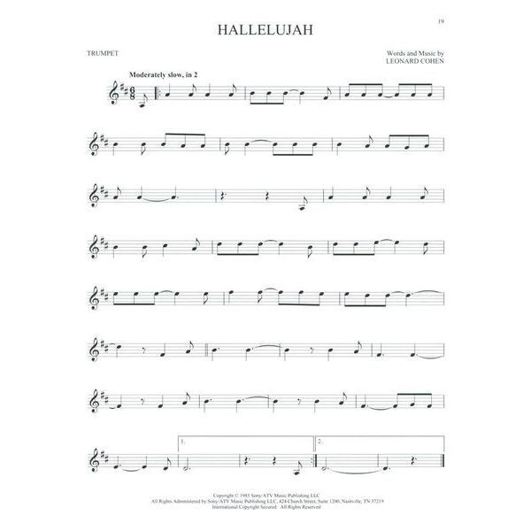 Hal Leonard 50 Songs You Should Trumpet