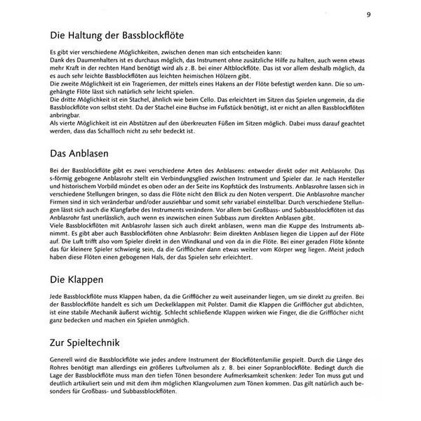 Schott Bassblockflötenschule