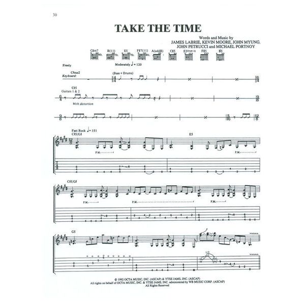 Alfred Music Publishing Dream Theater Images And Words