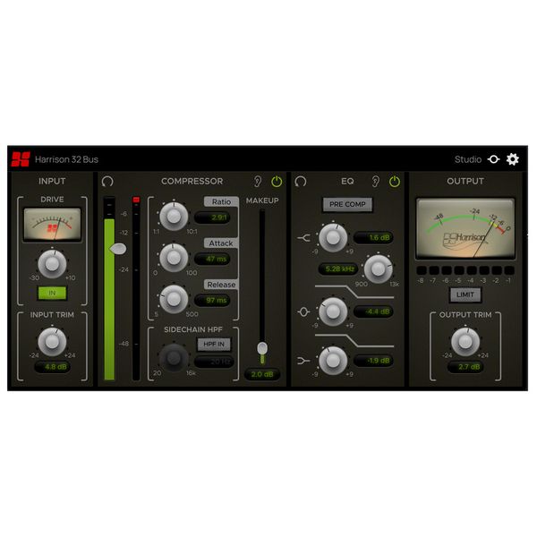 SSL Harrison x SSL Compressor Bdl.