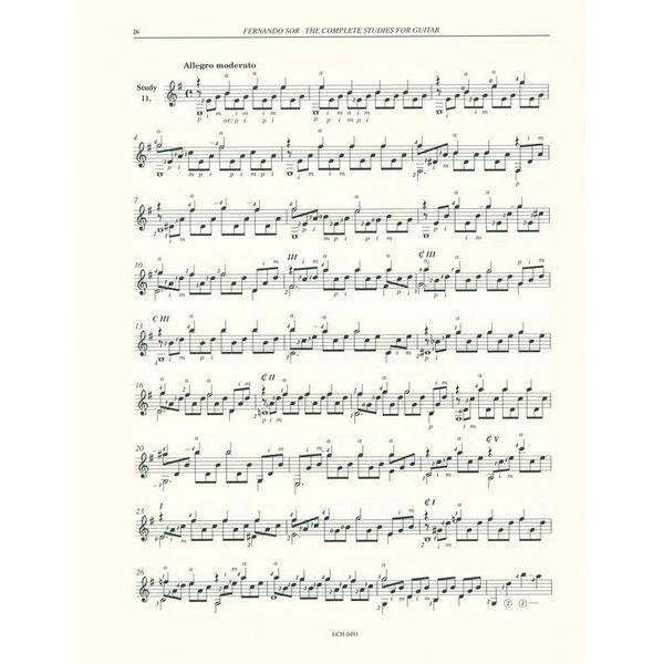 Edition Chanterelle Sor The Complete Studies