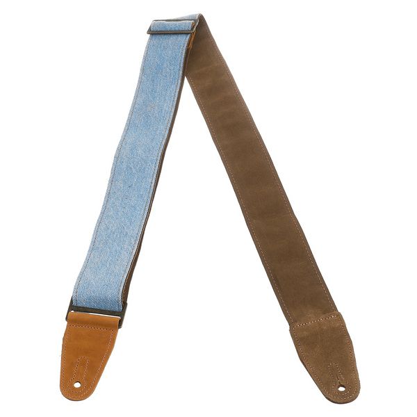 Levys Denim Strap 2" Light Blue