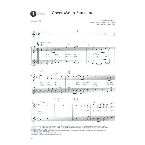 Schott Die Schönsten Popsongs 13