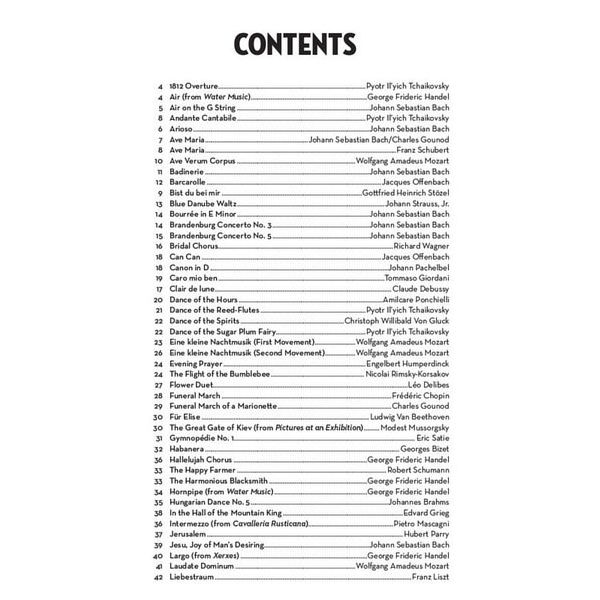 Hal Leonard 101 Classical Themes Alto Sax