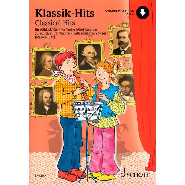 Schott Klassik-Hits für Altblockflöte