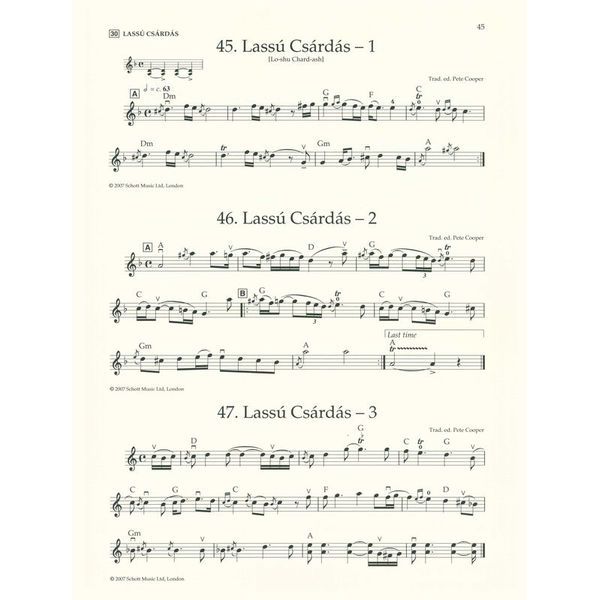 Schott Eastern European Fiddle Tunes