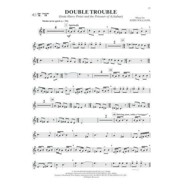 Alfred Music Publishing Ultimate Movie Solos Clarinet