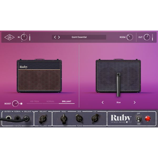 Universal Audio UAD Ruby '63 Top Boost Amp