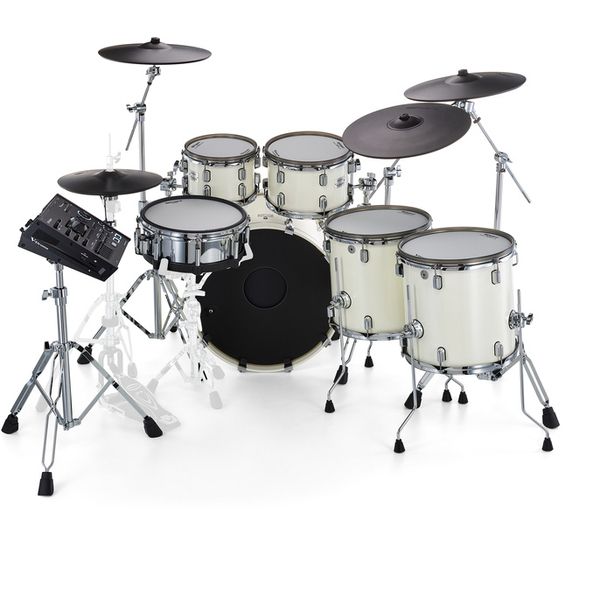 Roland VAD716-PW E-Drum Set Bundle