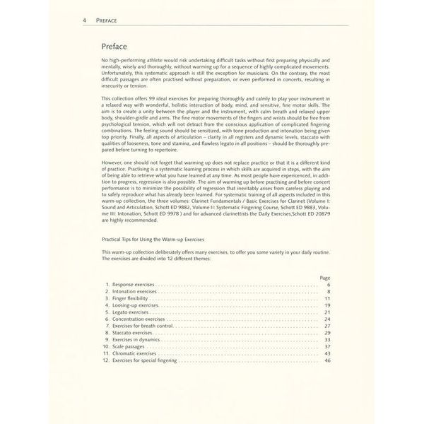 Schott Fit in 15 Minutes Clarinet