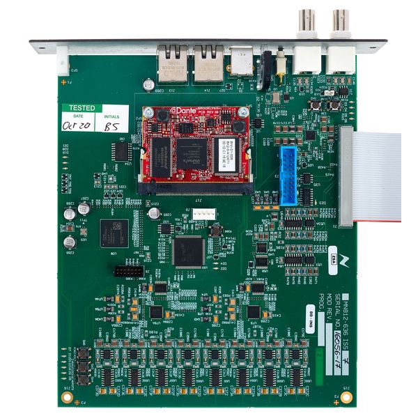 Neve 1073OPX with Dante/USB card