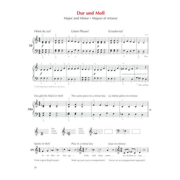 Schott Europische Klavierschule 1