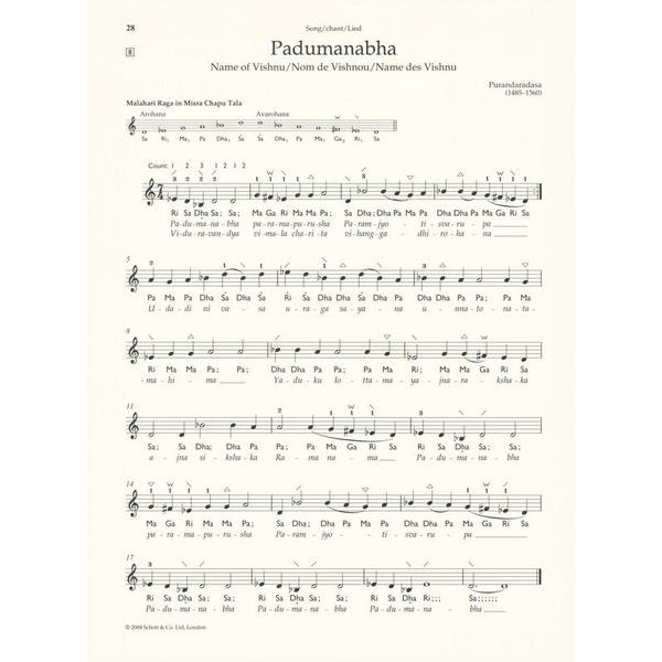 Schott Indian Melodies Violin