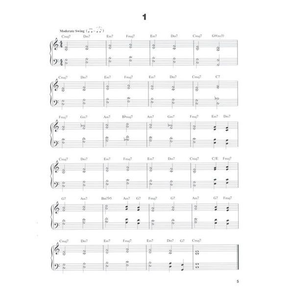 Musicians Institute Press Easy Jazz Hanon: 50 Exercises